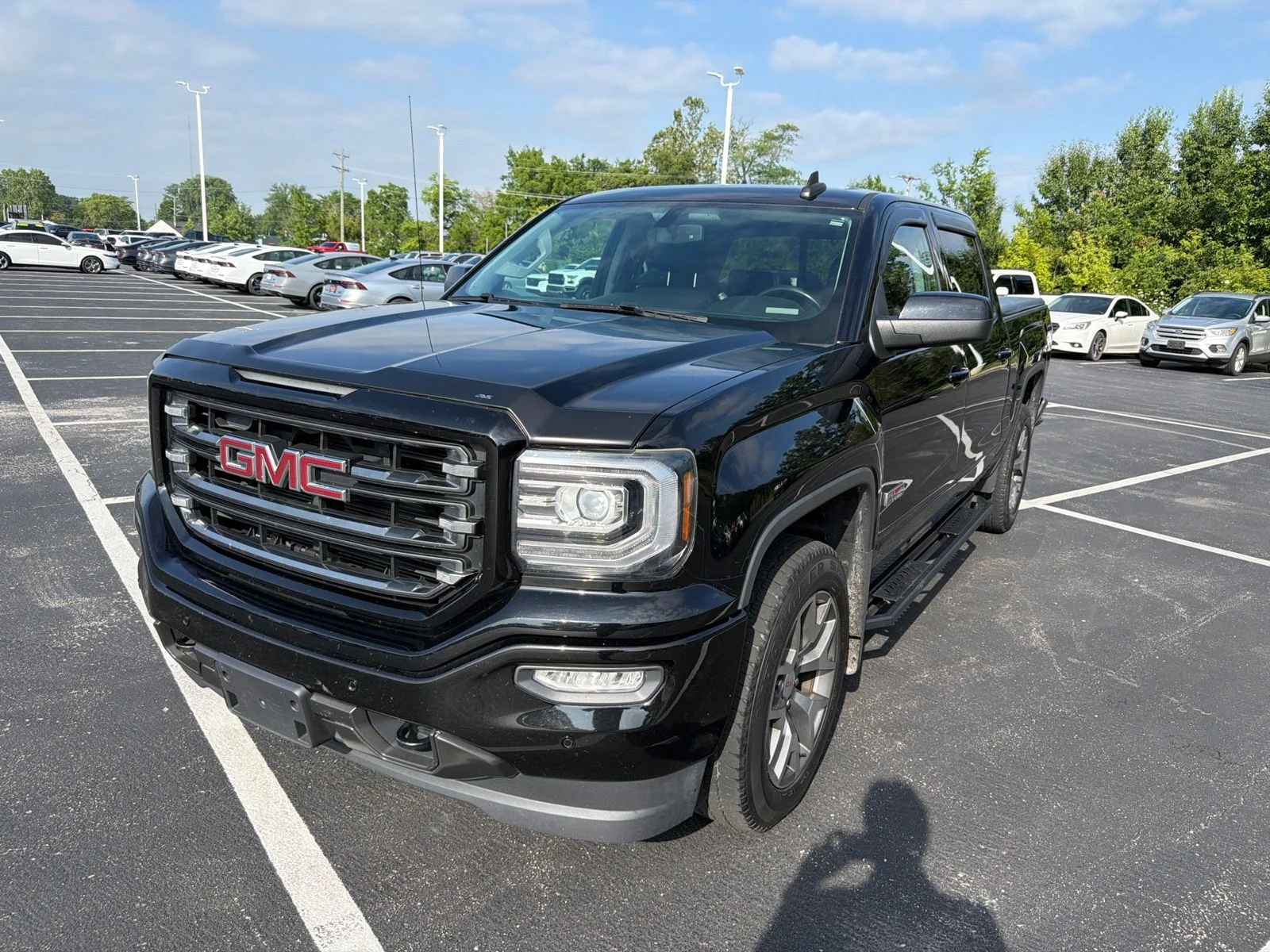 Used 2017 Black GMC SLT image 2