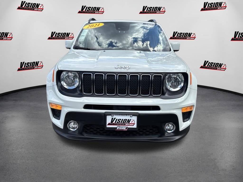 Used 2021 White Jeep Latitude image 8