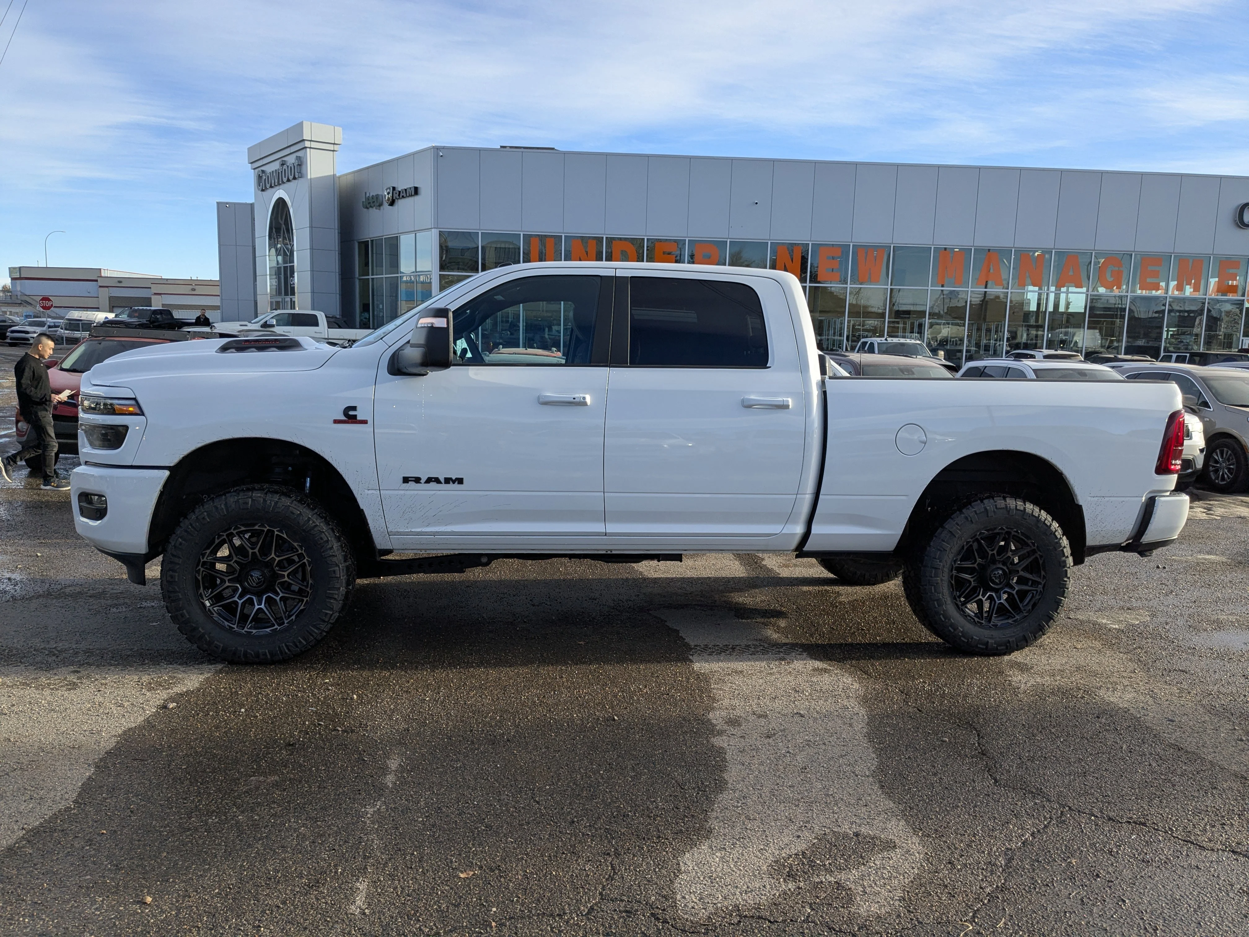 New 2026 White RAM Laramie - Night Edition - Level 1 + Grp - 6.7L Cummins HO & Tons More! image 5