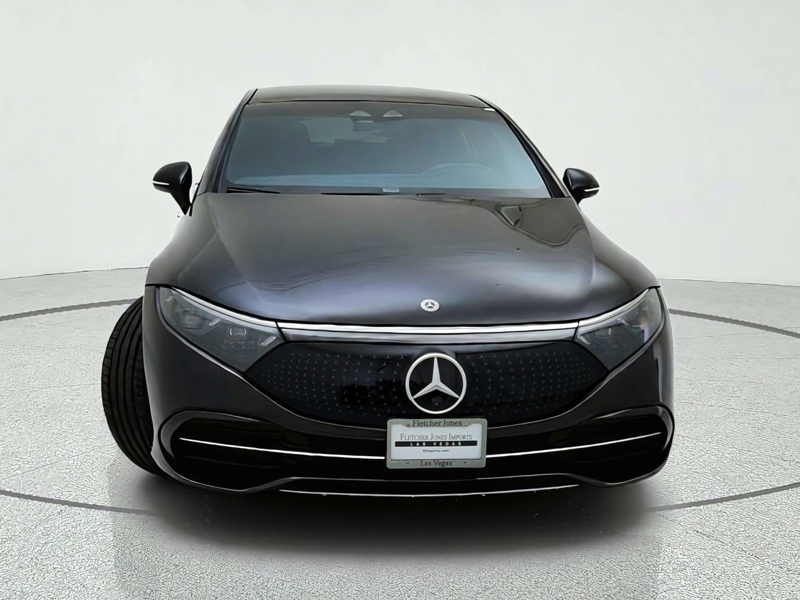 Certified Used 2024 Obsidian Black Metallic Mercedes-Benz EQS 450 image 3
