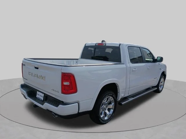 New 2026 Bright White Clear-Coat Exterior Paint RAM Big Horn/Lone Star image 5