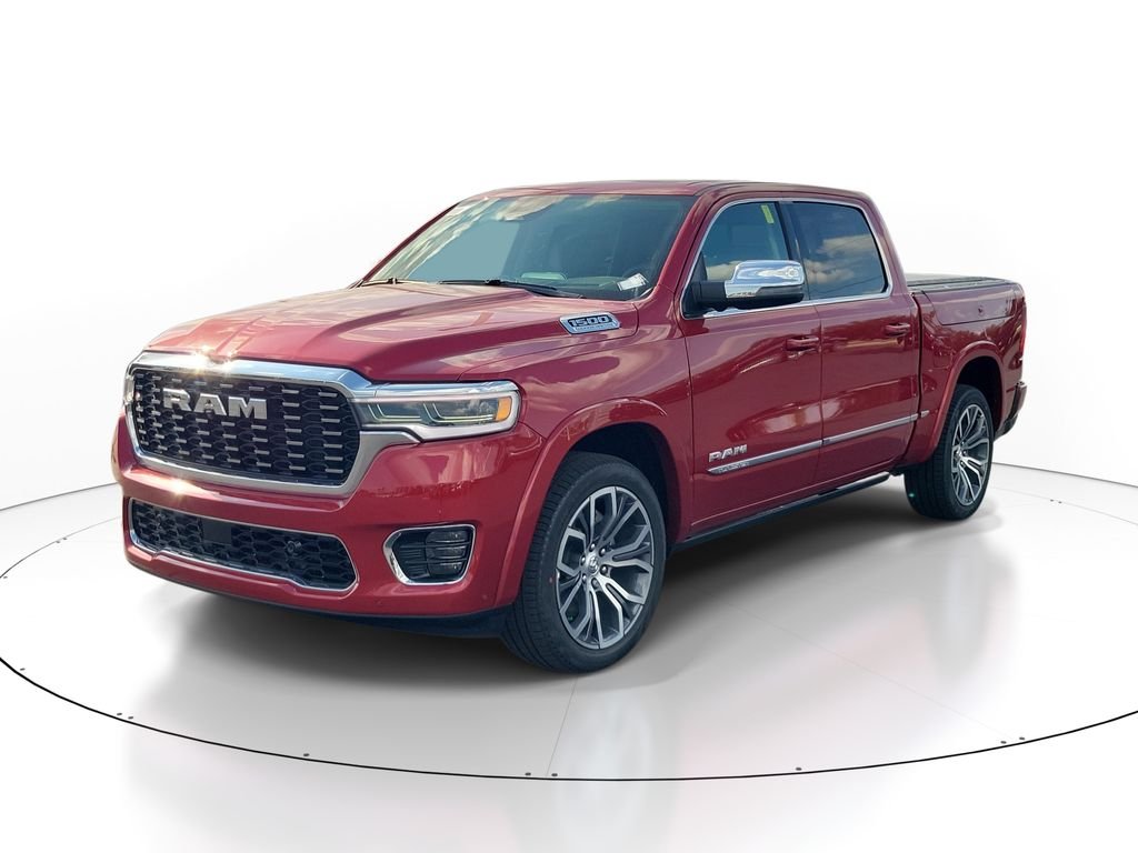 New 2026 Molten Red Pearl-Coat Exterior Paint RAM Tungsten image 2