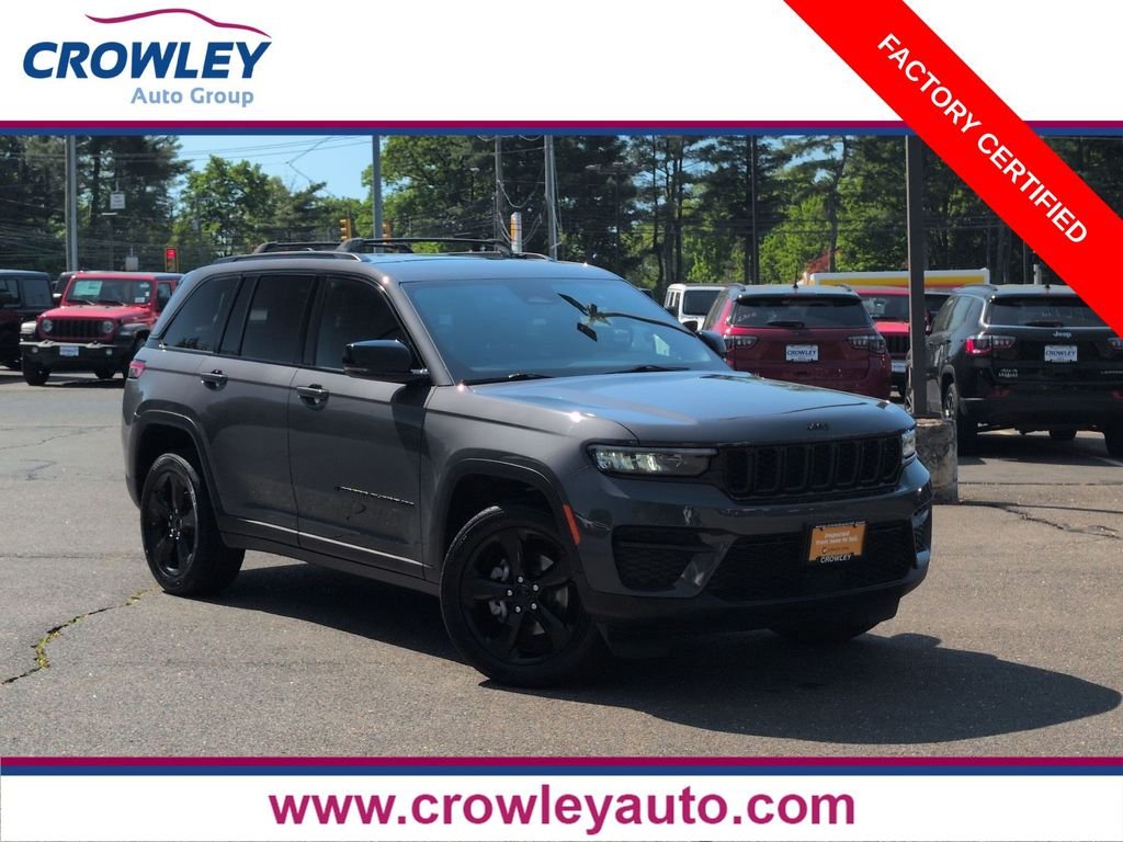 Certified Used 2023 Gray Jeep Altitude X image 1