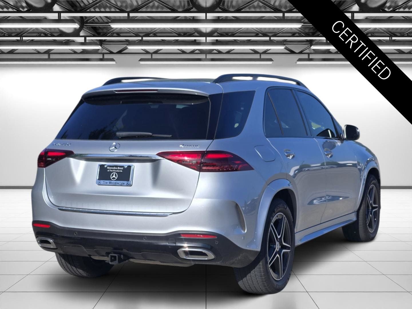 Certified Used 2024 Cirrus Silver Metallic Mercedes-Benz GLE 450 image 9