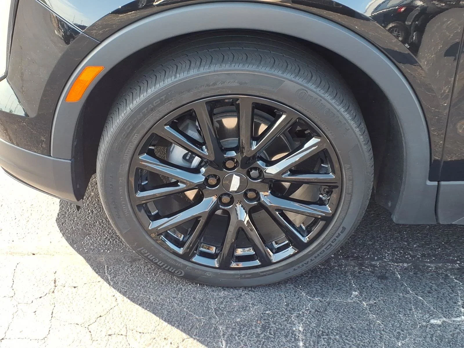 Used 2023 Stellar Black Metallic Cadillac AWD Luxury image 32
