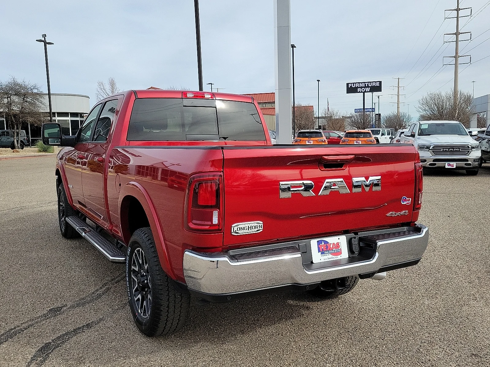 New 2026 PR6 Molten Red Ram LIMITED LONGHORN CREW CAB 4X4 6
