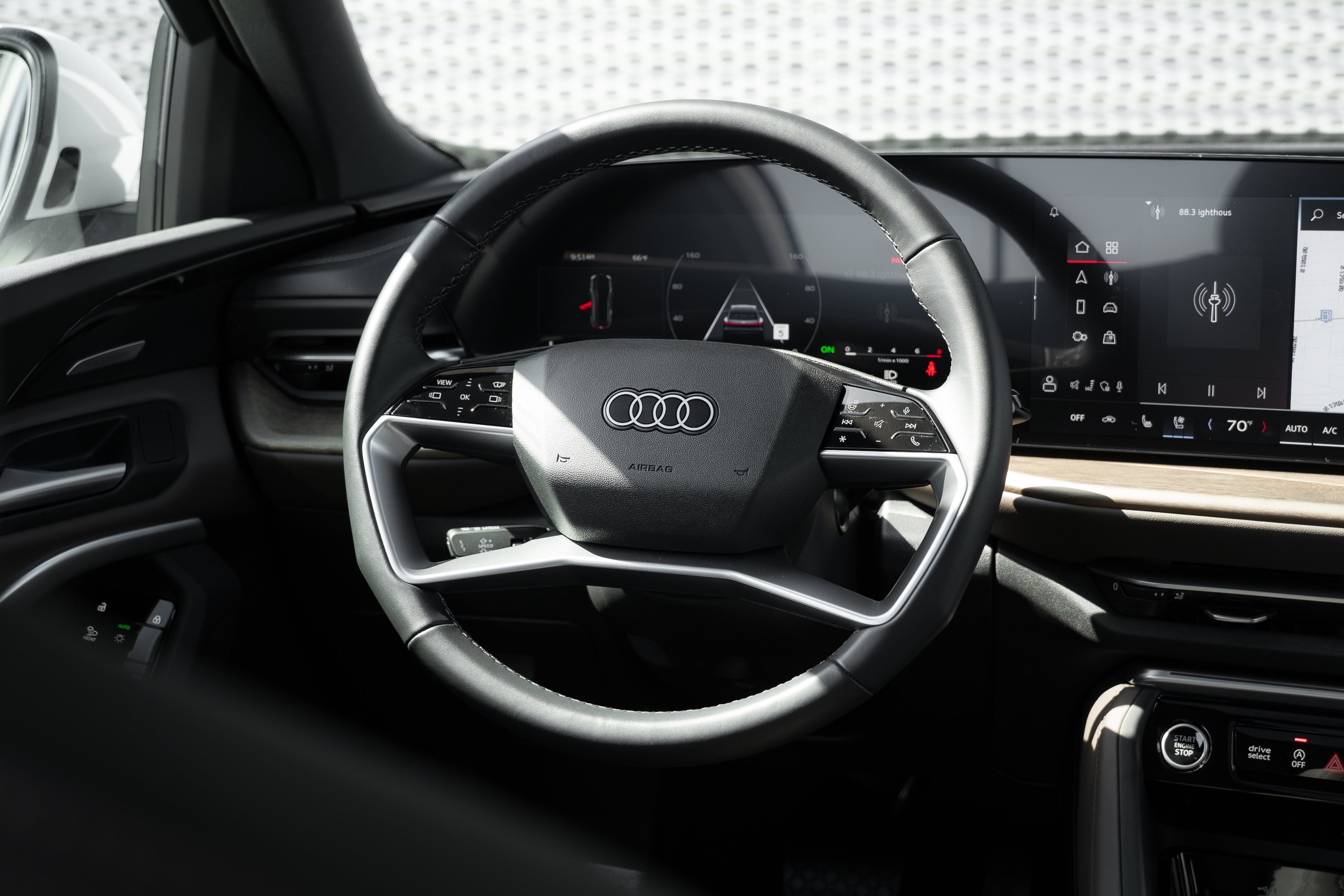 Certified Used 2025 Glacier White Metallic Audi Premium Plus image 9