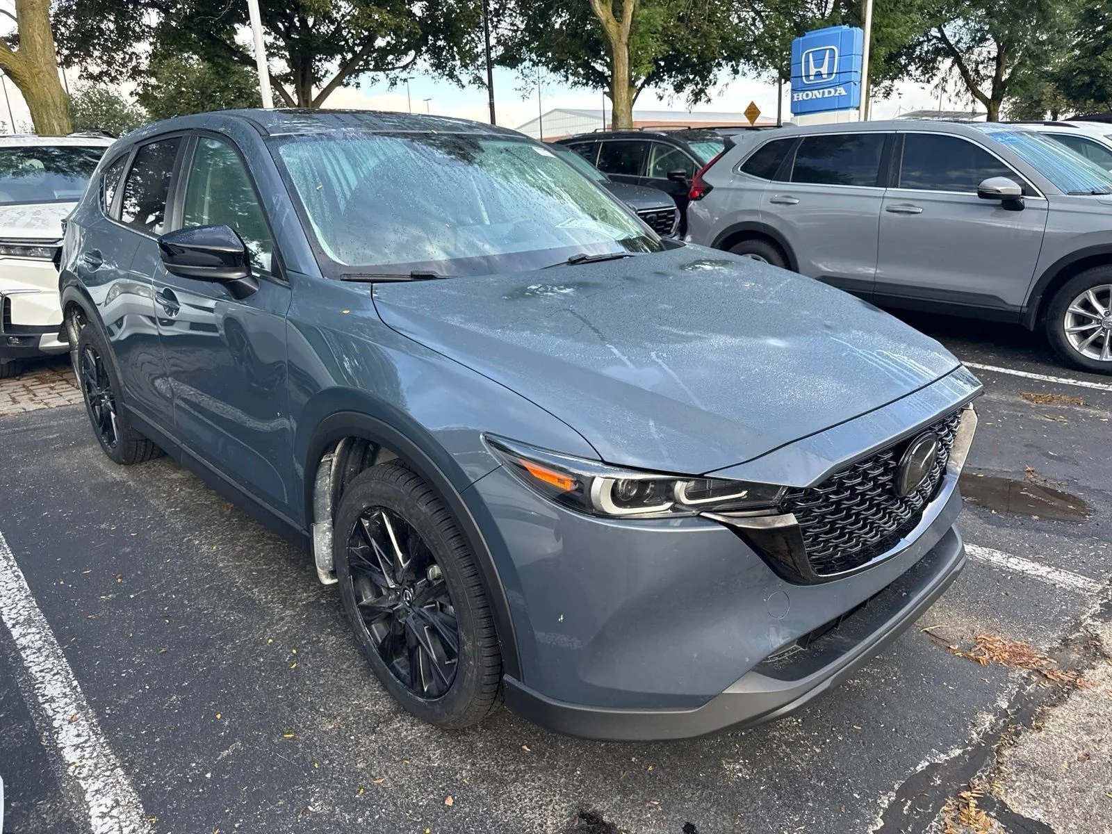 Used 2022 Gray Mazda 2.5 S Carbon Edition image 3