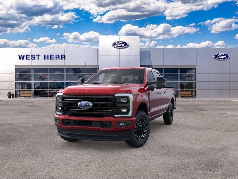 New 2026 Ruby Red Metallic Tinted Clearcoat Ford F-350® Platinum® image 2