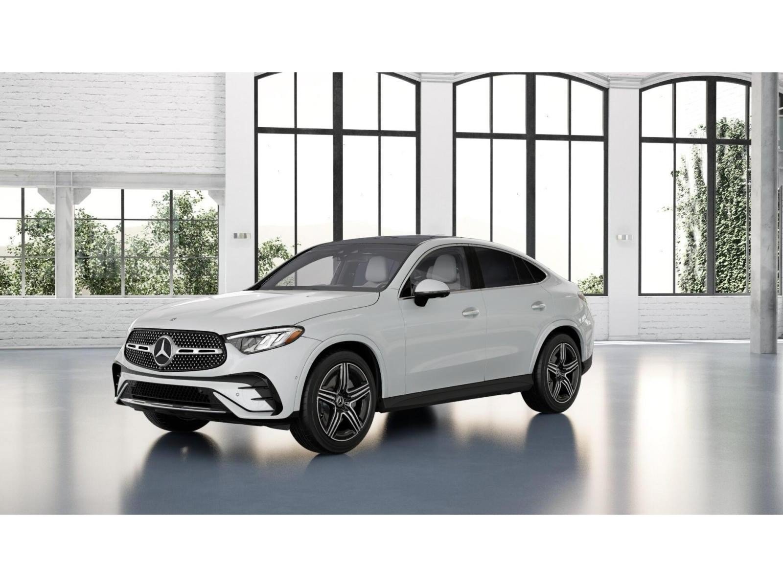New 2026 MANUFAKTUR Moonlight White Metallic Mercedes-Benz GLC 300 Coupe 4D Sport Utility 4MATIC® image 40
