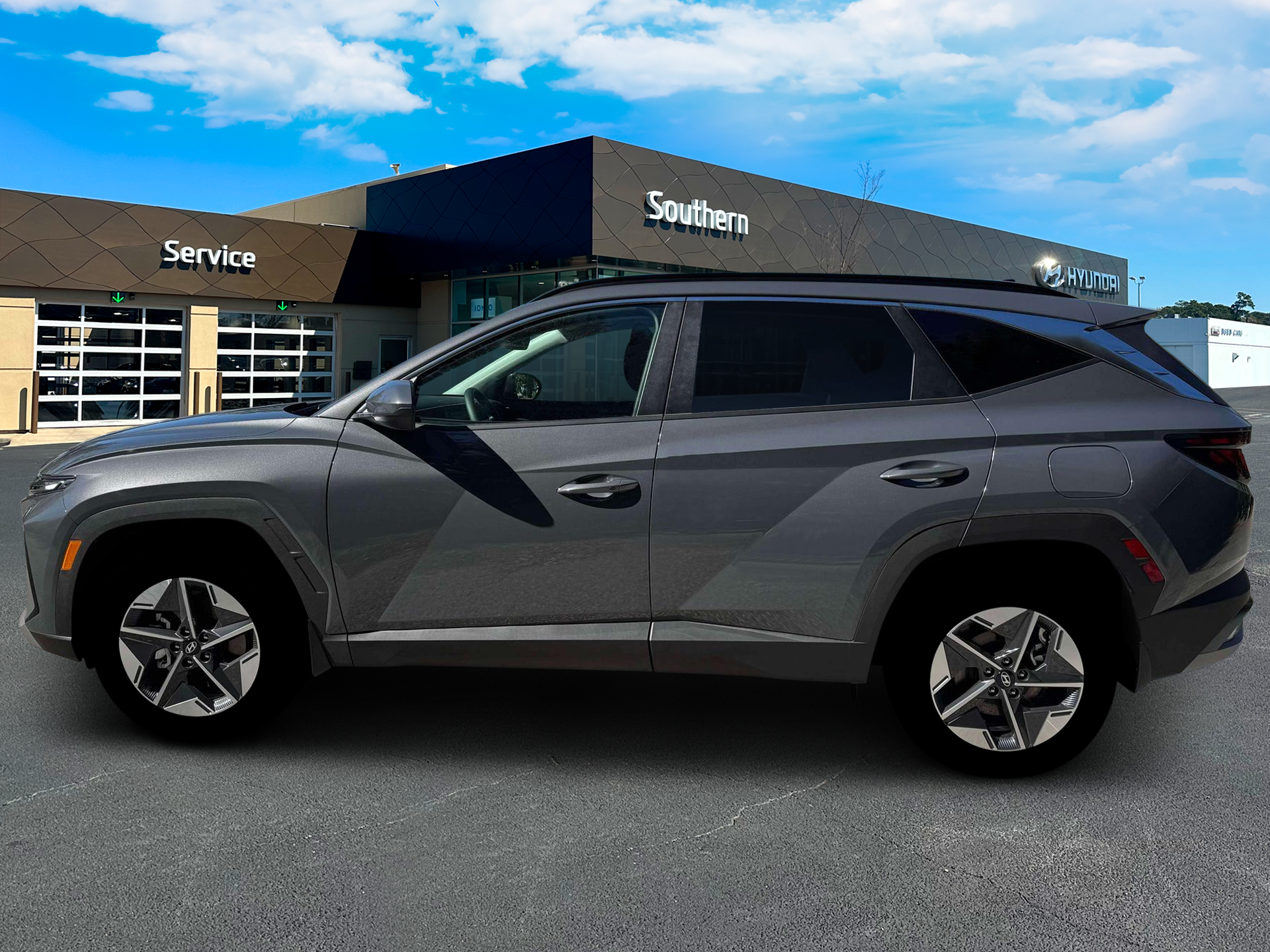 New 2026 Gray Hyundai SEL AWD image 3