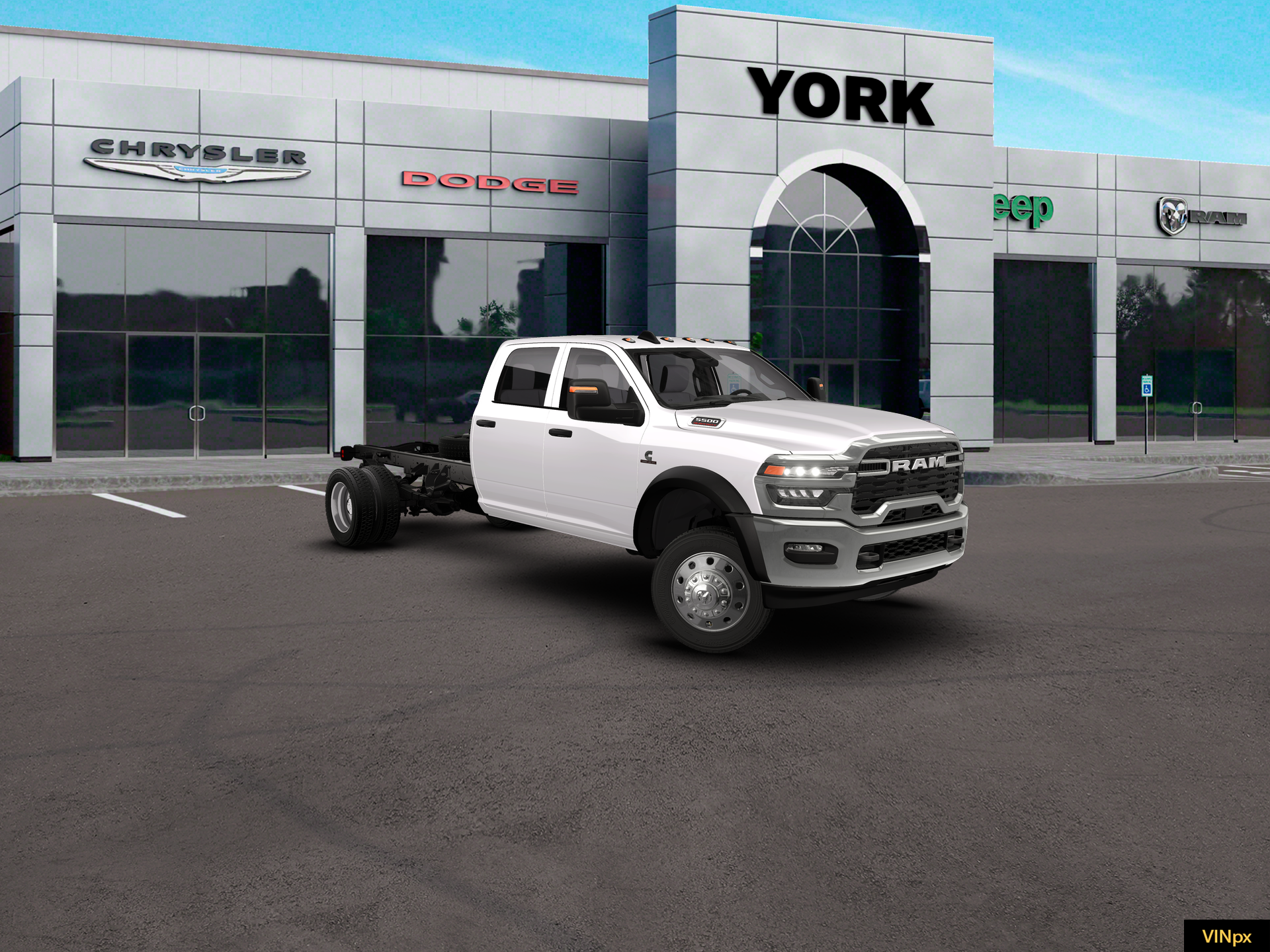 New 2026 Bright White Clear-Coat Exterior Paint RAM Tradesman image 11