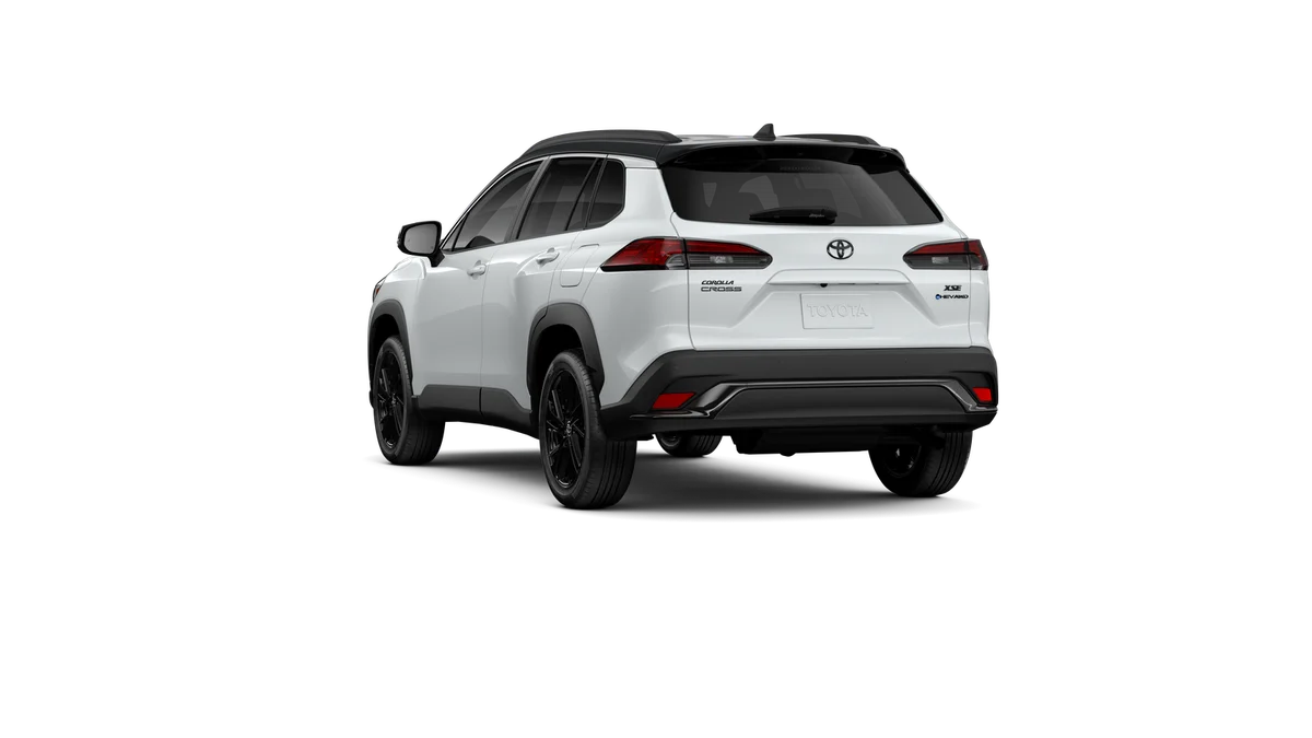 New 2026 Wind Chill Pearl with Jet Black roof Toyota Hybrid XSE image 7