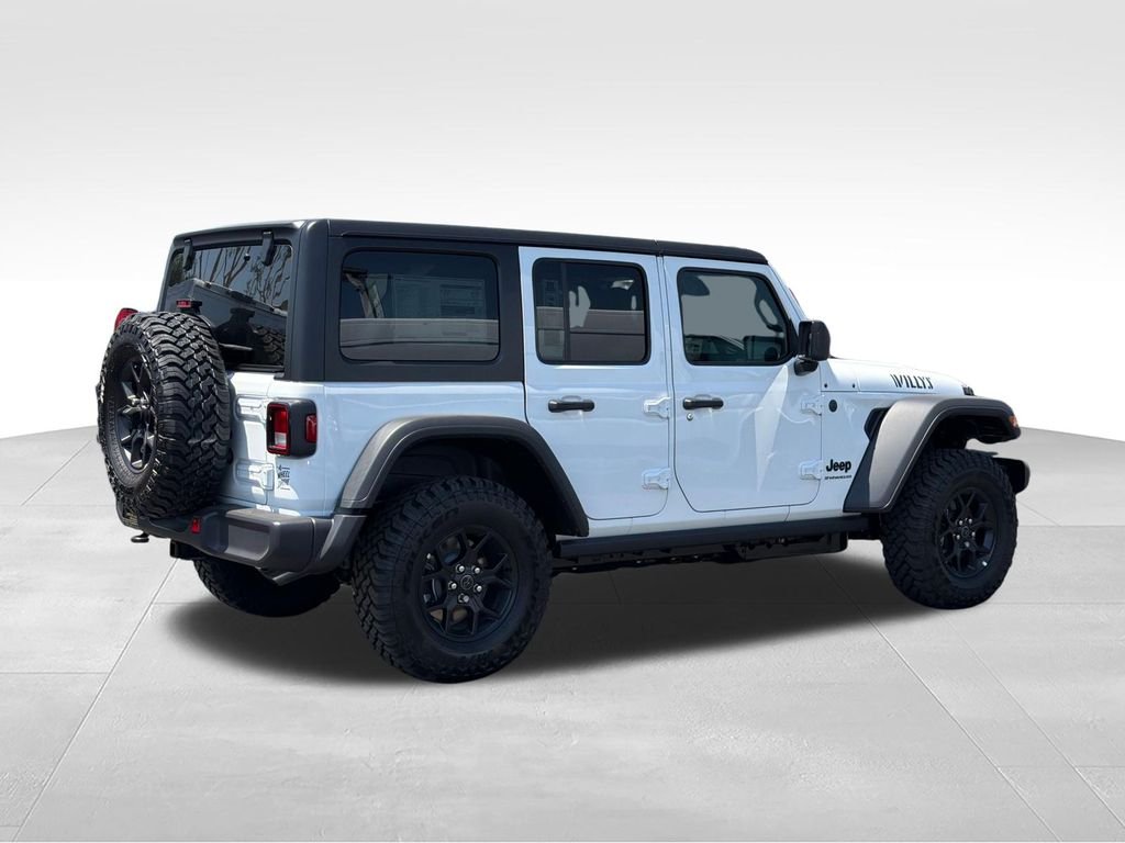 New 2026 Bright White Clear-Coat Exterior Paint Jeep Willys image 6