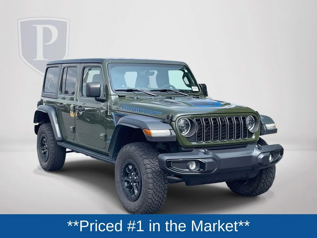 Used 2023 Green Jeep Rubicon 20th Anniversary Edition 4xe image 2