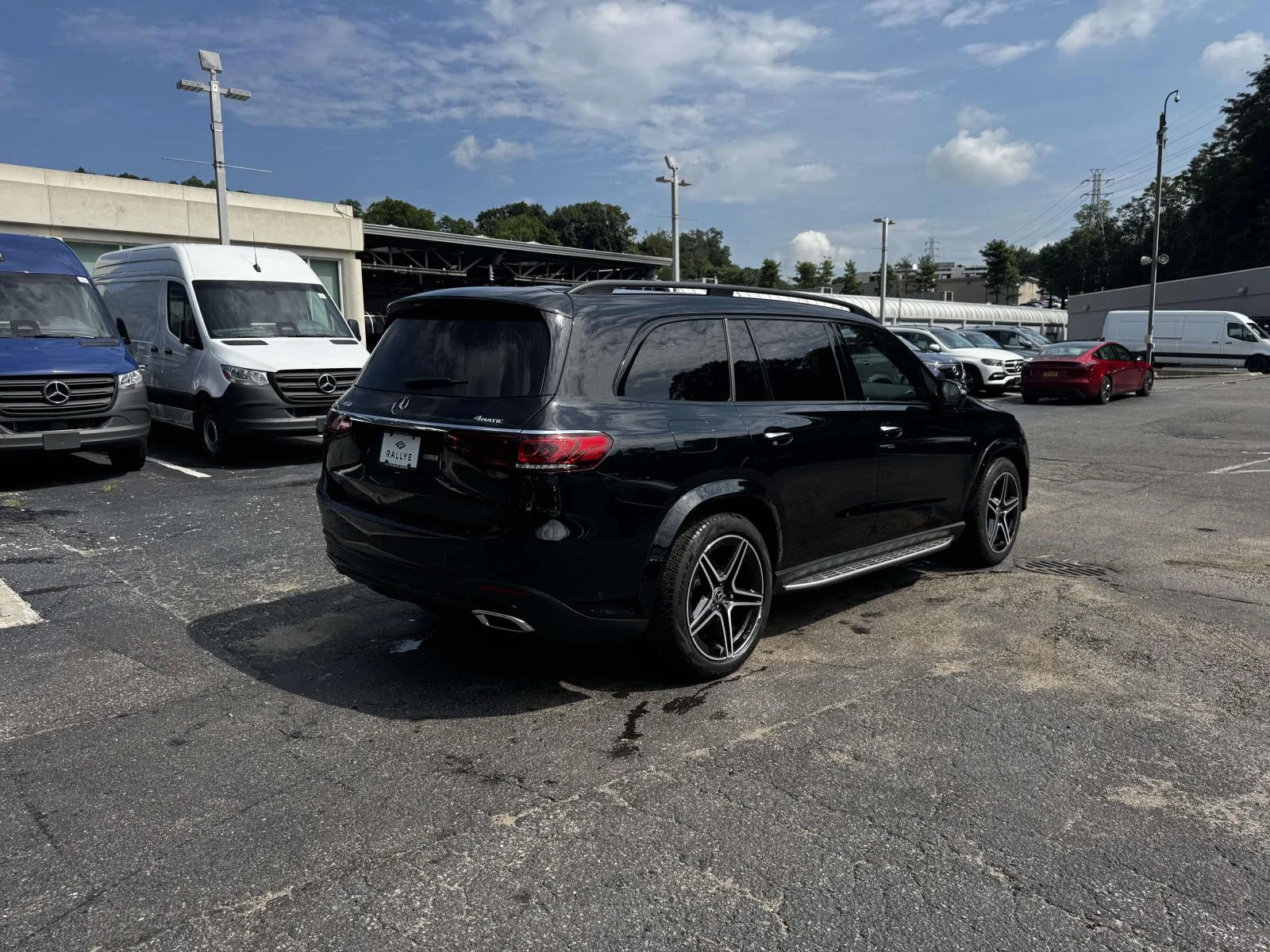 Used 2022 Black Mercedes-Benz GLS 450 image 3