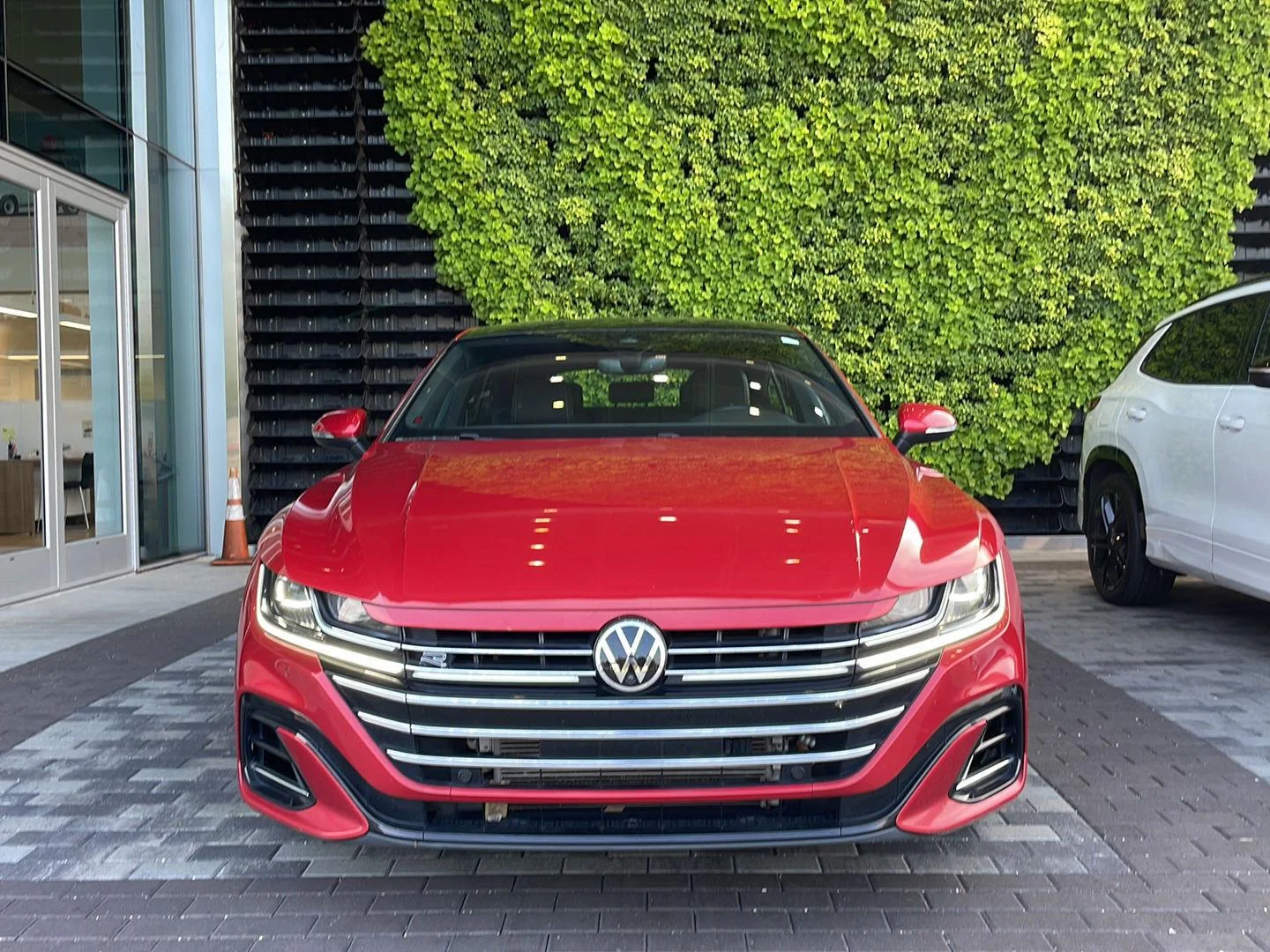Certified Used 2021 Kings Red Metallic Volkswagen SEL Premium R-Line image 29