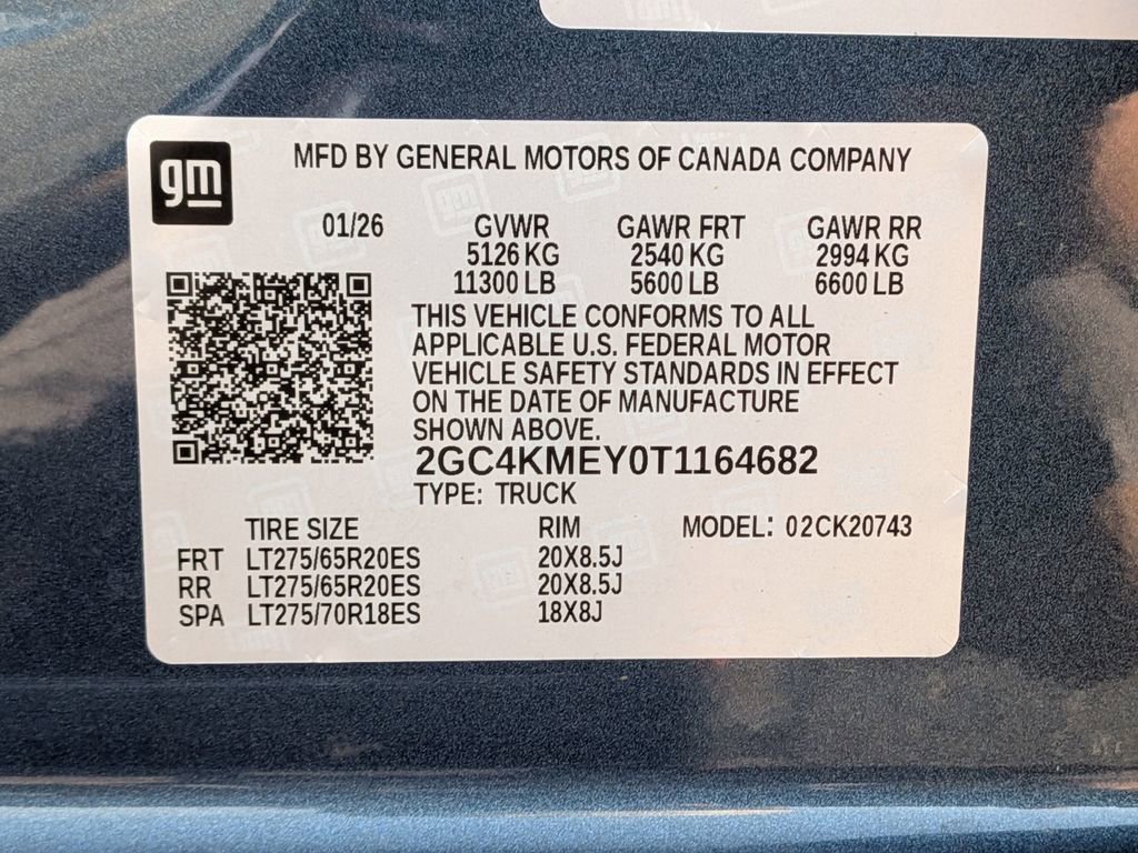 New 2026 Lakeshore Blue Metallic Chevrolet Custom image 22