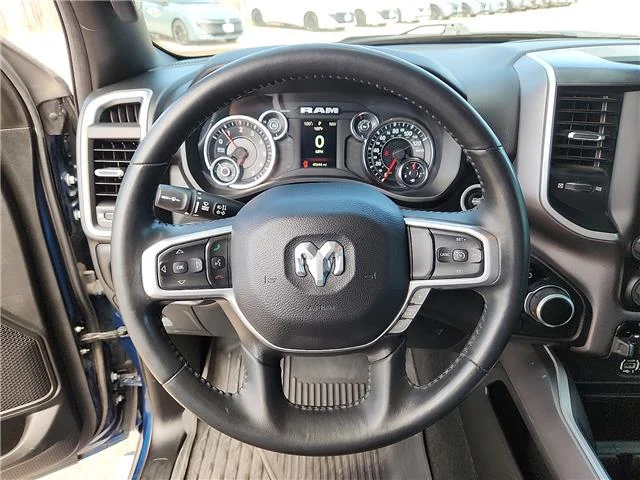 Used 2023 Patriot Blue Pearlcoat RAM Big Horn/Lone Star 4x4 Crew Cab 144.5 in. WB image 16