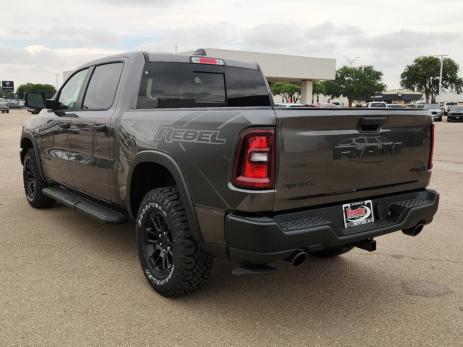 New 2026 Granite Crystal Metallic Clear-Coat  Paint Ram REBEL CREW CAB 4X4 5