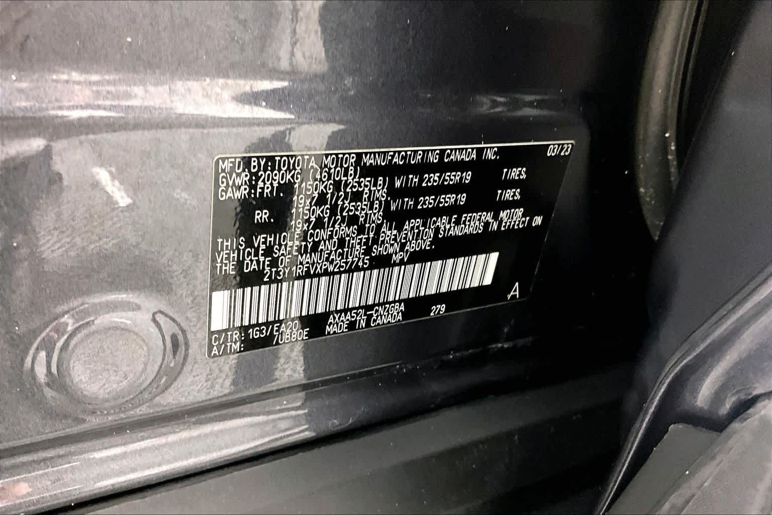 Used 2023 Magnetic Gray Metallic Toyota Limited image 35