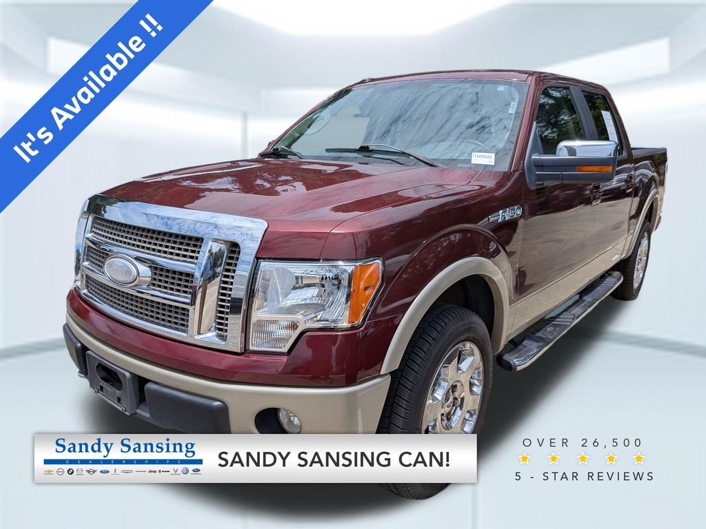 Used 2009 Red Ford Lariat image 1