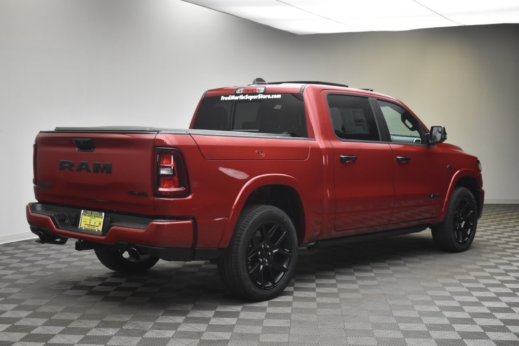New 2027 Molten Red Pearl-Coat Exterior Paint RAM Laramie image 6