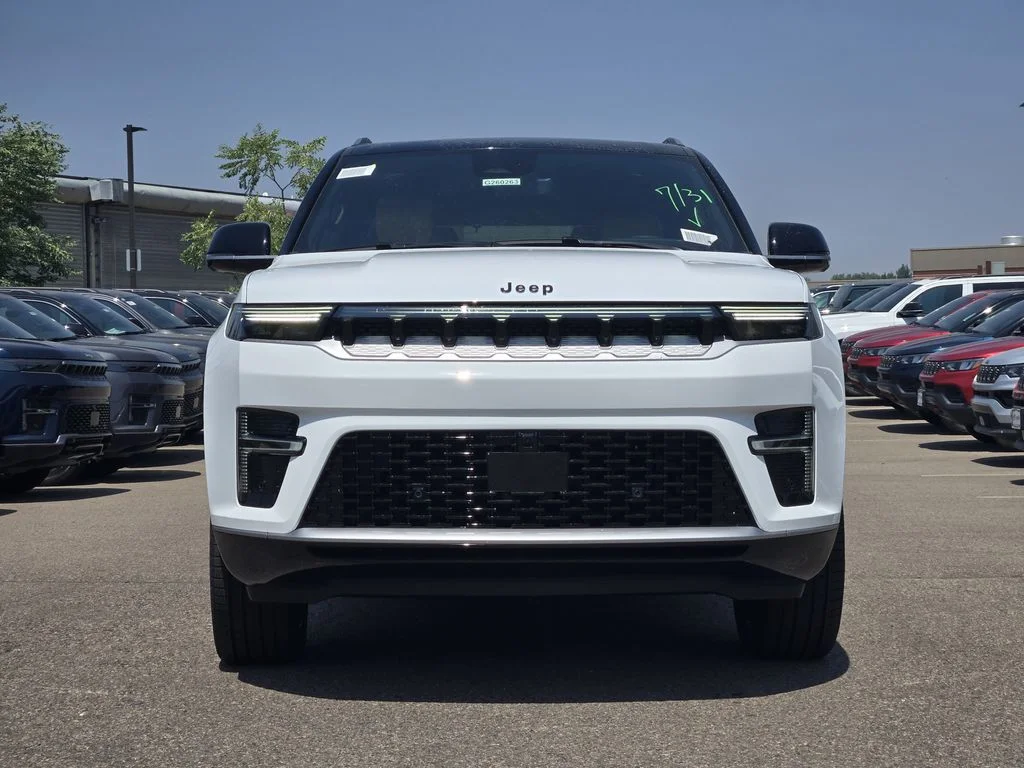 New 2026 Bright White Clearcoat Jeep Summit Reserve image 2