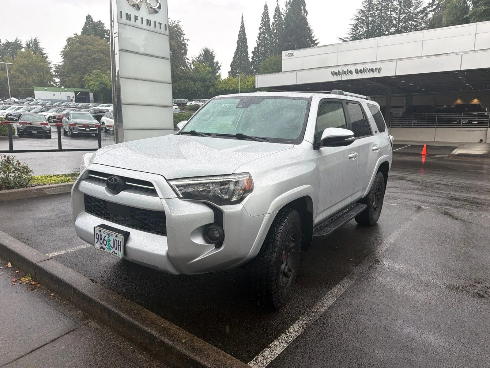 Used 2021 Silver Toyota SR5 Premium image 1