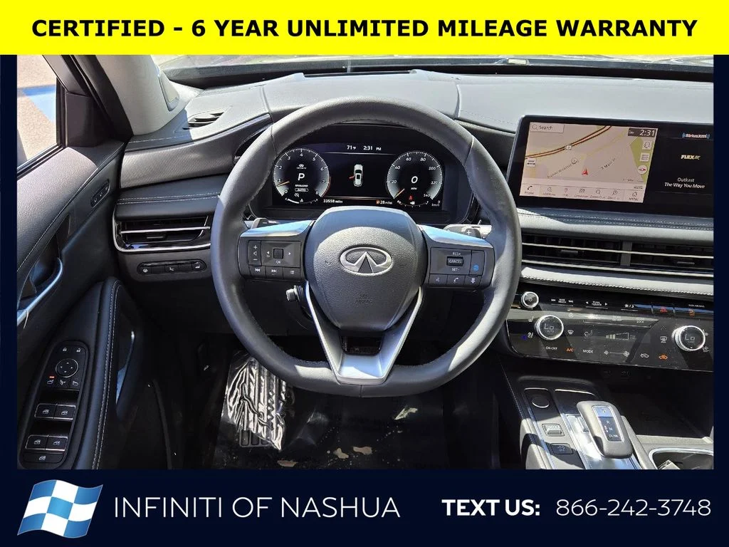 Certified Used 2023 Gray INFINITI LUXE image 12