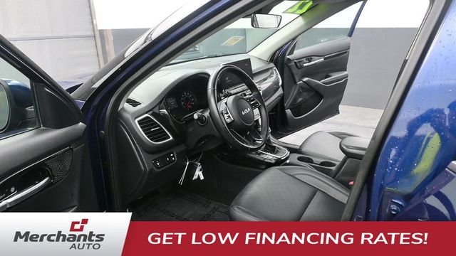 Used 2022 Blue Kia EX image 10