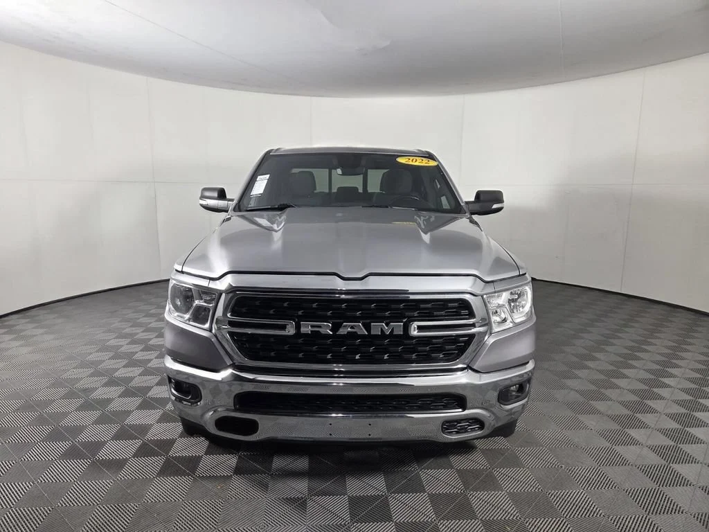 Used 2022 Billet Silver Metallic Clearcoat Ram Big Horn image 4