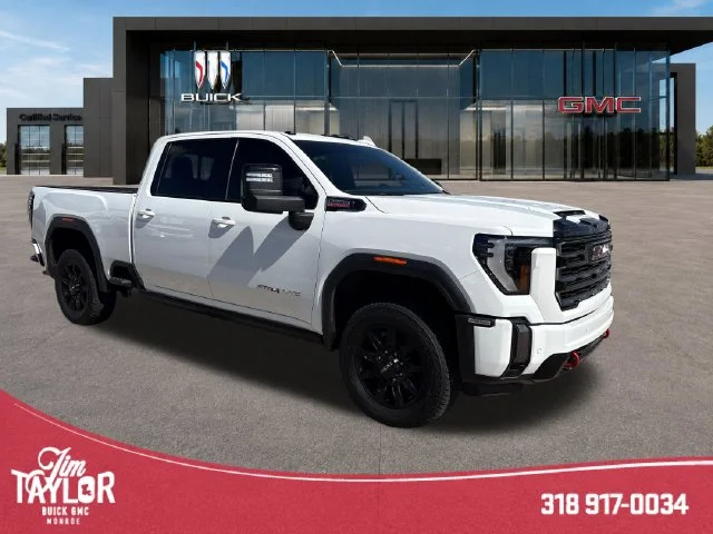 Used 2024 White GMC AT4 image 1