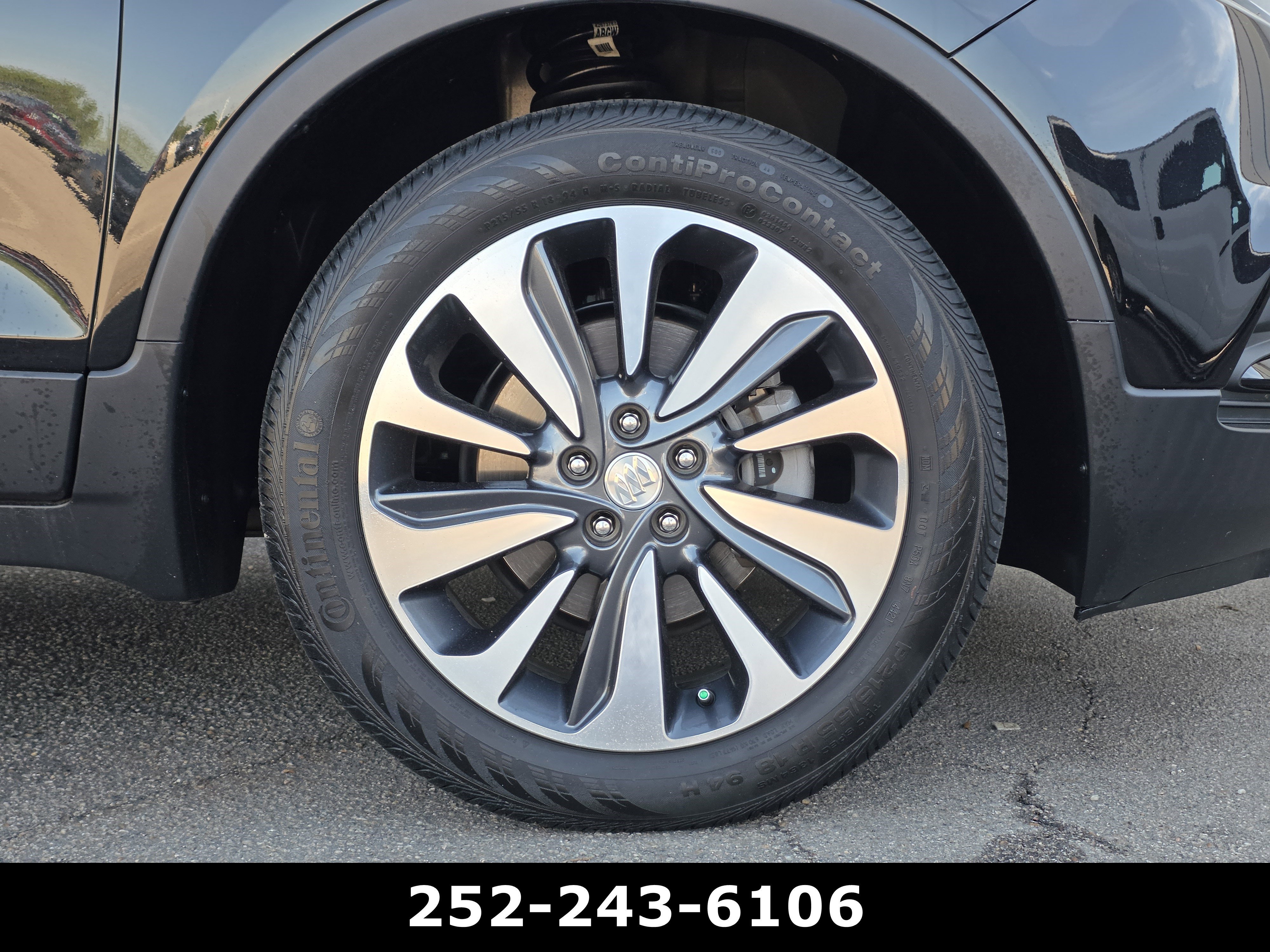 Used 2022 Ebony Twilight Metallic Buick Preferred image 41
