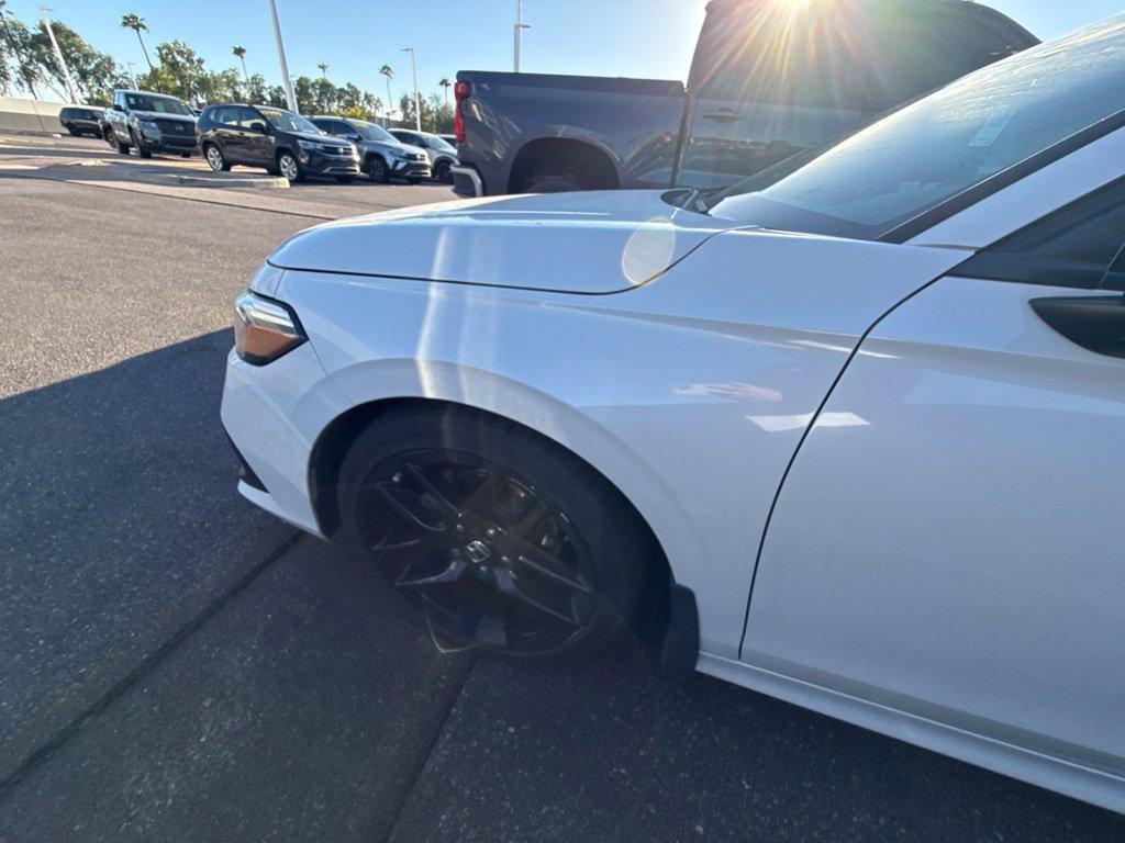 Certified Used 2023 Platinum White Pearl Honda Sport image 9