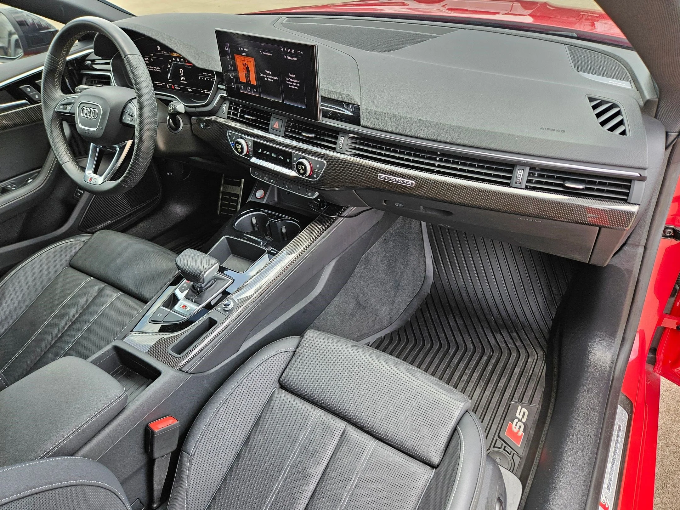Certified Used 2024 Progressive Red Metallic Audi Premium Plus image 28