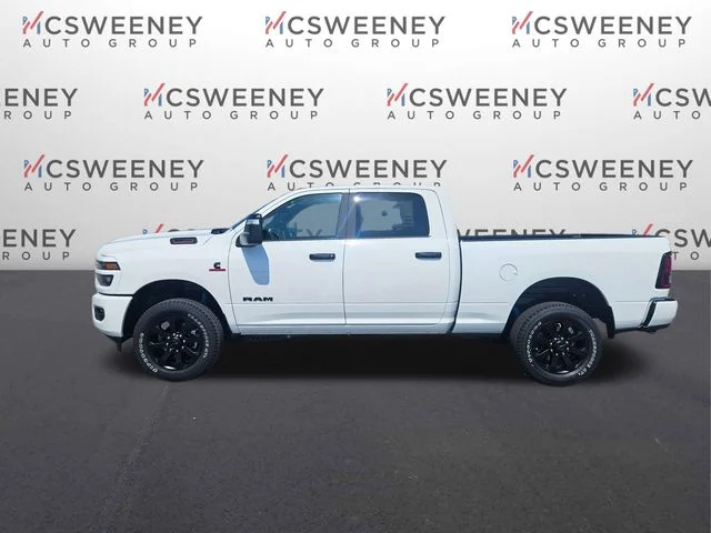 New 2026 Bright White Clear-Coat Exterior Paint RAM Big Horn image 2