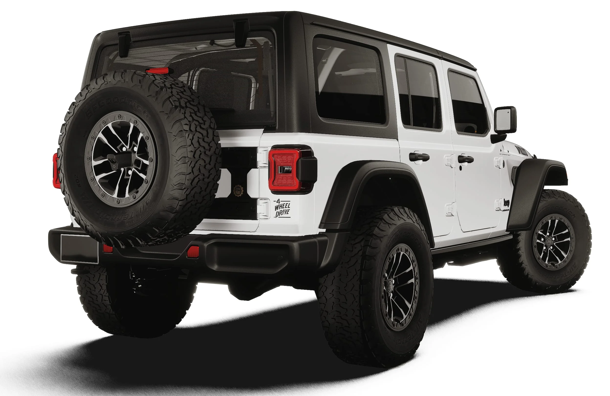 New 2027 Bright White Clear-Coat Paint Jeep Willys image 2