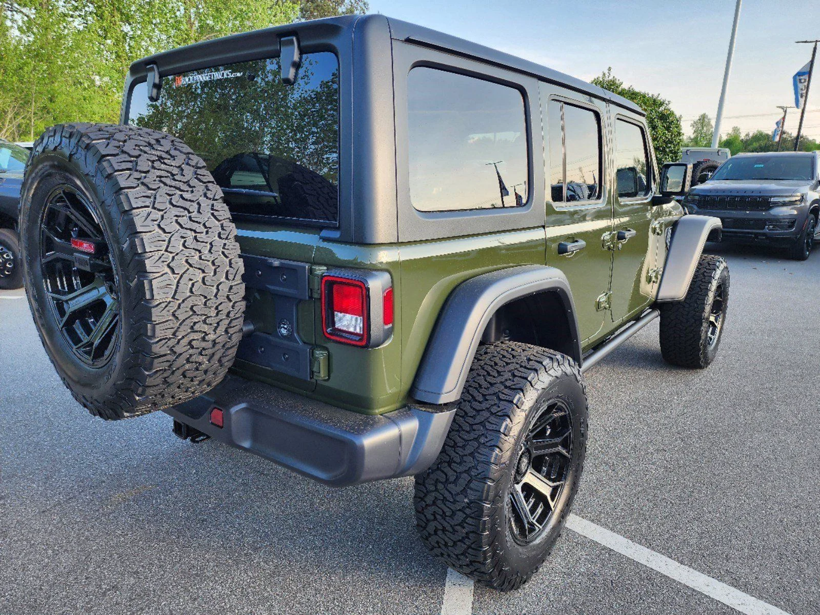 Used 2024 Green Jeep Willys Wheeler with SCA Performance Package image 3