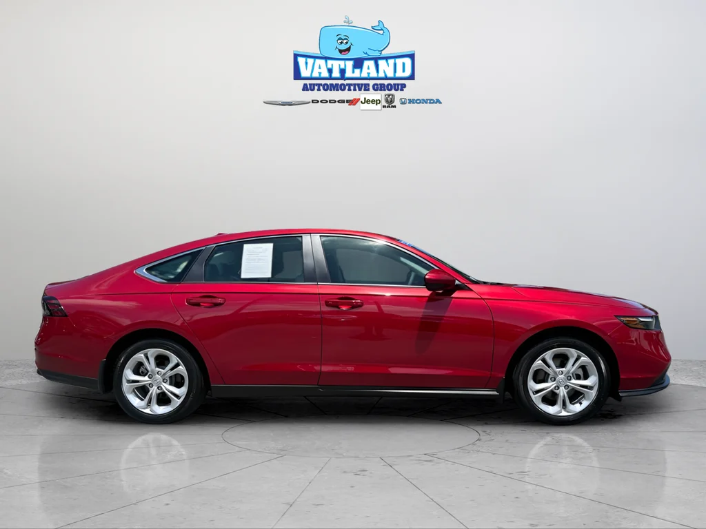 Certified Used 2025 Radiant Red Metallic Honda LX image 6
