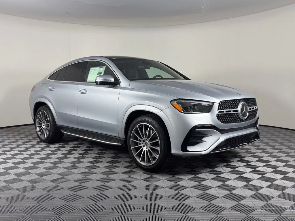 New 2026 Silver Mercedes-Benz GLE 450 Coupe image 3