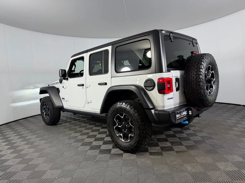 Certified Used 2023 White Jeep Rubicon 4xe image 9