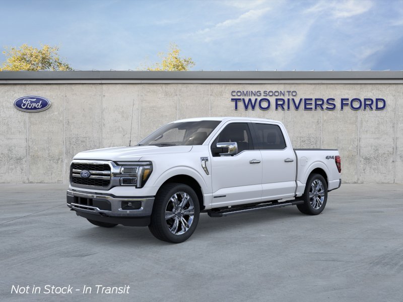 New 2026 Star White Metallic Tri-Coat Ford Lariat® image 1