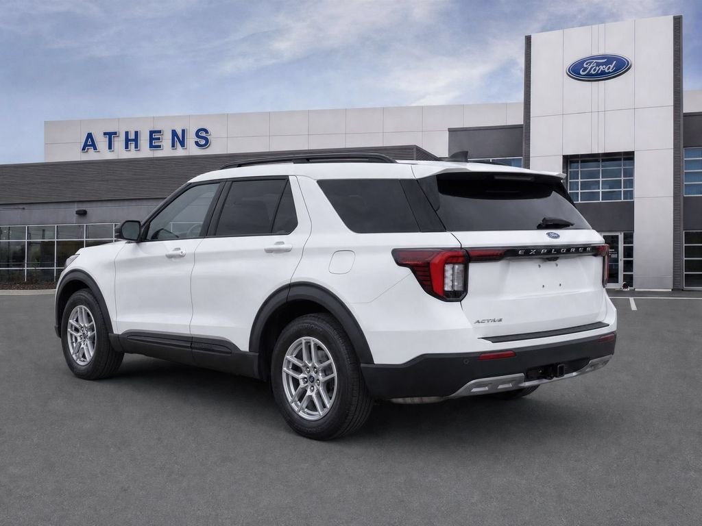 New 2026 Star White Metallic Tri-Coat Ford Active image 4