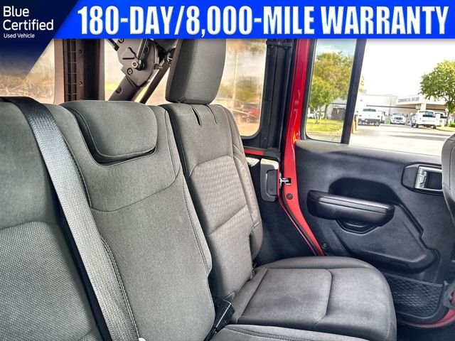 Used 2021 Red Jeep Unlimited Sport S image 17