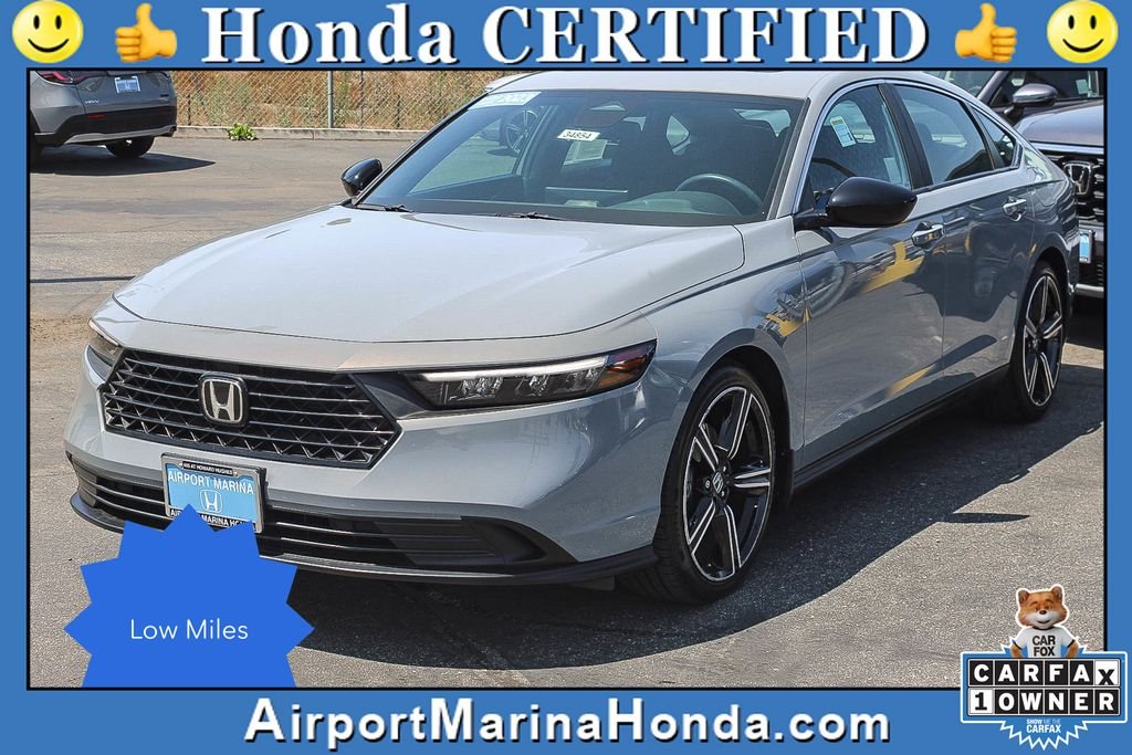 Certified Used 2023 Urban Gray Pearl Honda HYBRID SPORT BD image 5