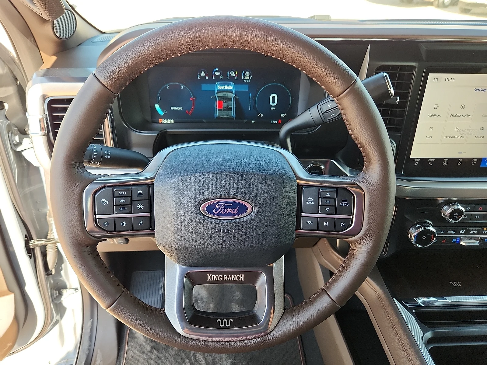 New 2026 Glacier Gray Metallic Tri-Coat Ford King Ranch image 21
