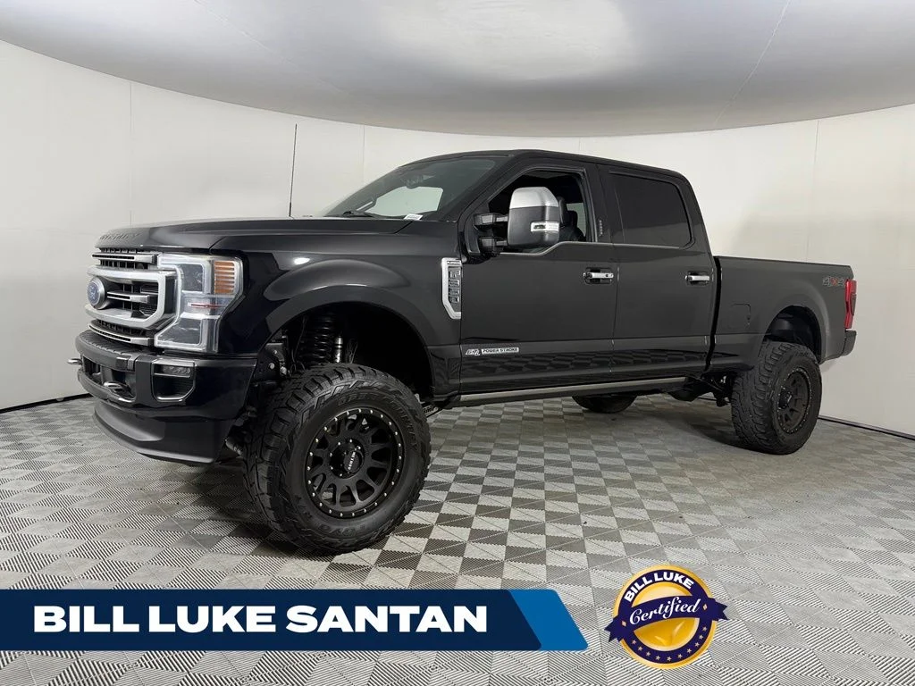 Certified Used 2022 Black Ford Platinum image 1