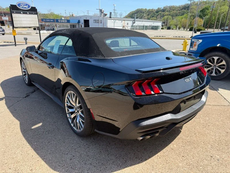 New 2025 Shadow Black Ford GT Premium Convertible image 5