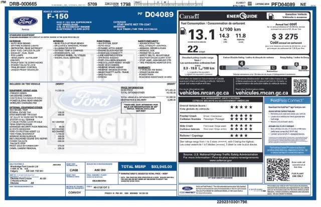 Certified Used 2023 Star White Ford Tremor image 38